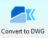 1. Convert to DWG